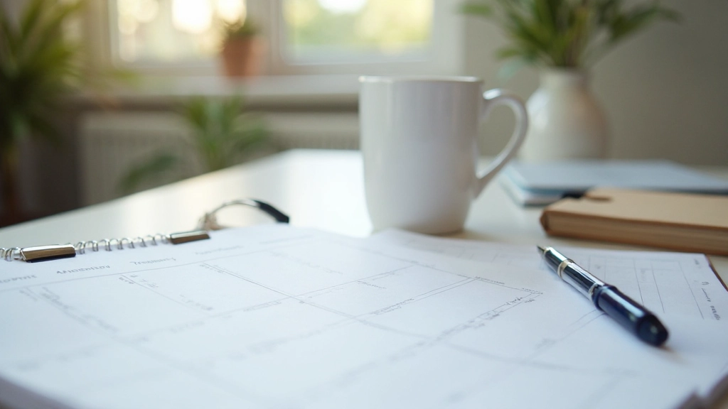 Kalenderplanner met podcast oefenroutine ingedeeld over de week